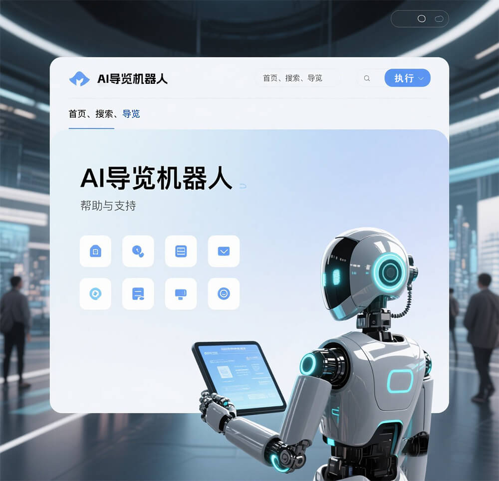 AI導(dǎo)覽機(jī)器人